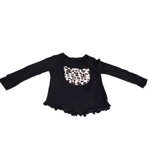 Garanimals 2t girls blouse kitten